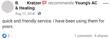 Quick and friendly service. I have been using them for years.